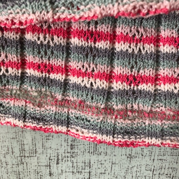 St John Cropped Watermelon Stripe Tank Top - Picture 5 of 5